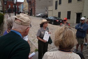 National Park Service guide takes a tour of historic New Bedford.