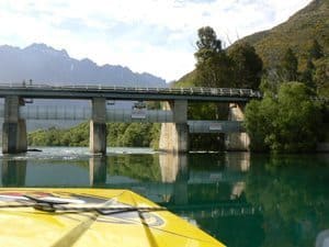 The trip includes a jetboat trip up the scenic Dart River, which is spectacular. Max Hartshorne photo.