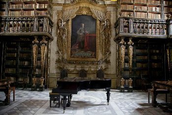 The Joanine library in Coimbra. Paul Shoul photo.