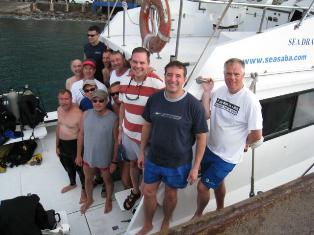 A gay diving adventure in Saba, hosted by Undersea Expeditions, a gay friendly dive outfit on the island.