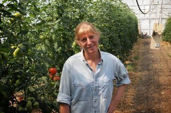 Rosemary Croizet of Berry Creek farm in Westfield VT.