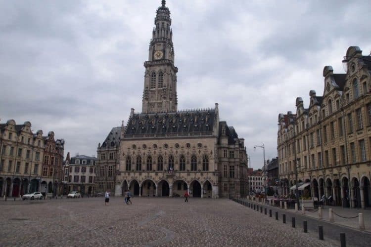 Arras has one of the largest city squares of any city in France. Many events take place here.