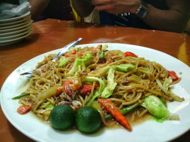 Pancit Guisado at Jonahs.