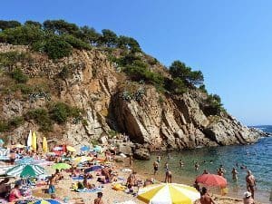 Tossa de Mar Spain on the Costa Brava.