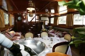 Inside the barge. Jacqueline Harmon Butler photos.