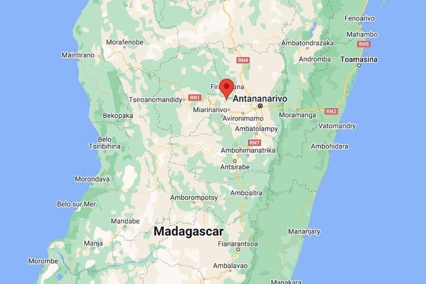 madagascar map