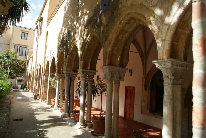 The Sicilian monastery in Baida, near Palermo. Raluca Maier photos.