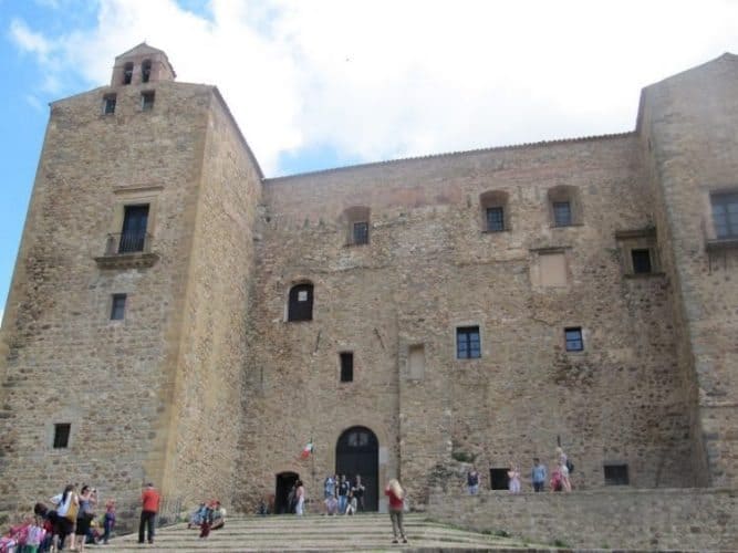 The castle at Castelbuono.