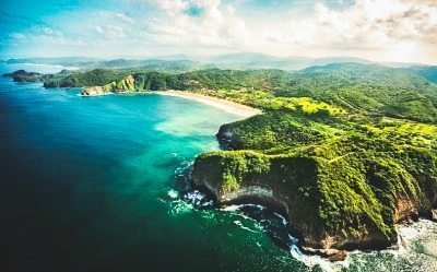 The beach in Nicaragua