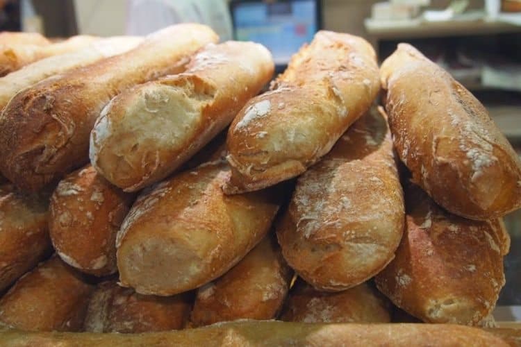 France is famous for its crusty and wonderful bread.