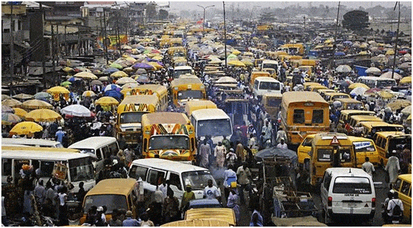 Lagos' legendary traffic is not for the faint of heart.