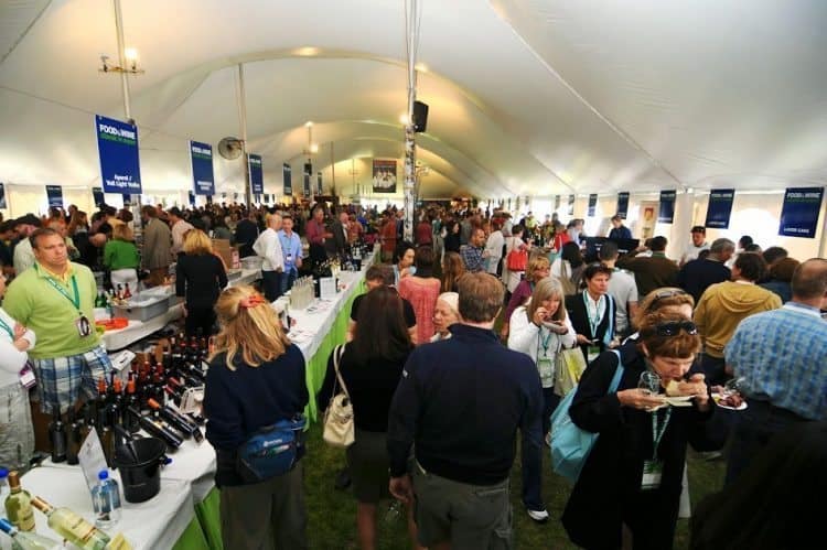 The famous Aspen Food and Wine festival.