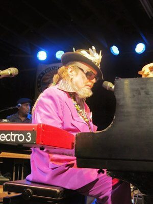 Dr John at Tipitinis in New Orleans.