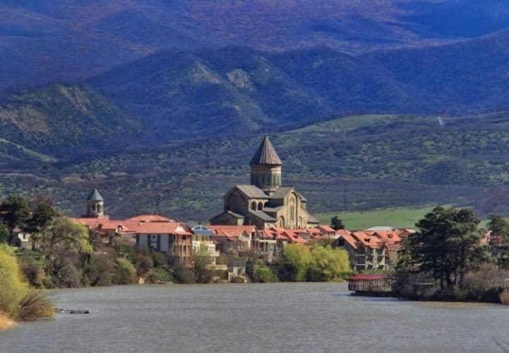 Mtskheta. ancient capital of Georgia, a UNESCO World Heritage Site