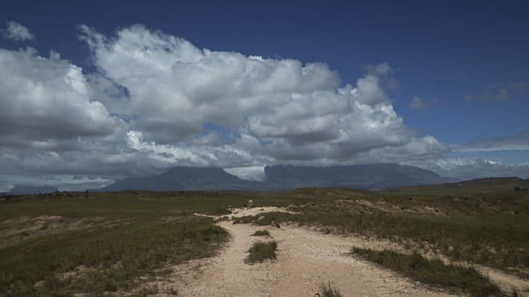 Traveling through Venezuela.