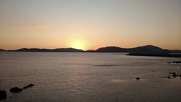 Sardinia, Italy sunset. Ann Averill photos.