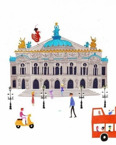 Palais Garnier in Paris.