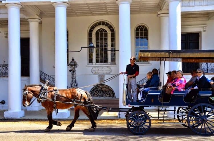 A carriage ride in historic Charleston South Carolina. Keith Hajovski photos.