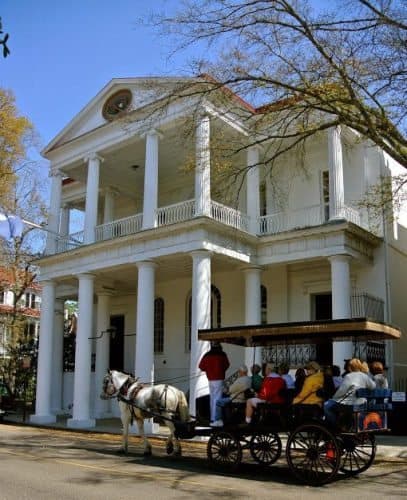 Old Charleston is famous for its beauty.