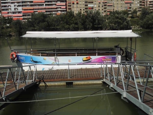 Ebro river boat