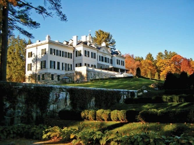 Stop in at the many historic and cultural sites along the way like The Mount, which was the home of famous writer Edith Wharton.