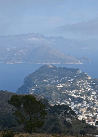 An incredible Monte Solaro lookout.