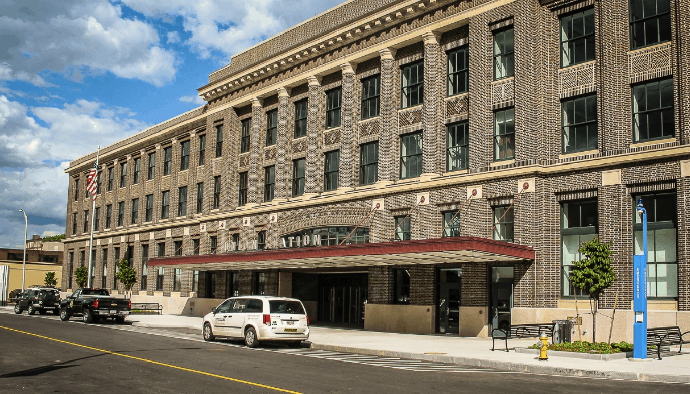 The new Union Station in Springfield MA replaced a dingy collection of bus and train depots.