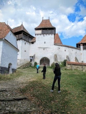 Many village churches in Transylvania were built hundreds of years ago to double as fortresses, providing refuge for villagers in case of attack. This fortified church in the village of Viscri is part of a UNESCO World Heritage site.