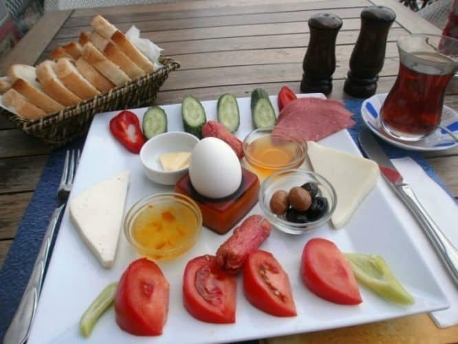Typical Turkish Breakfast