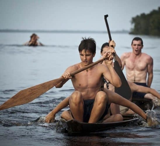 Rowing the Amazon.