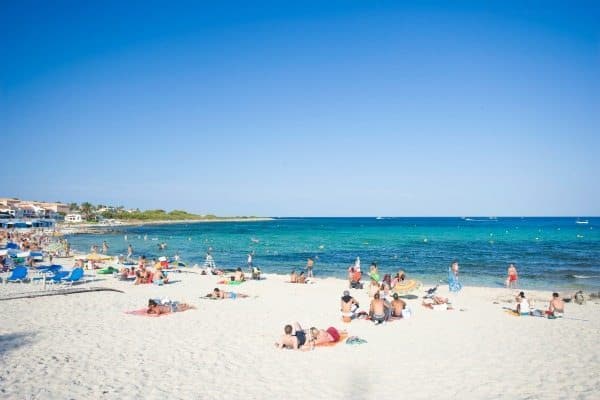 Punta Prima beach in Menorca. how to choose your travel destinations.