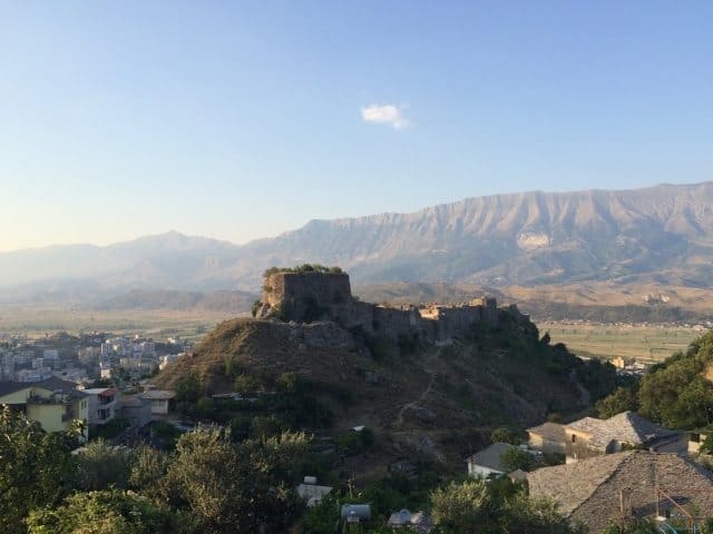 Gjirokastra Castle in the mountains of Albania. Madison Wetzel photos.