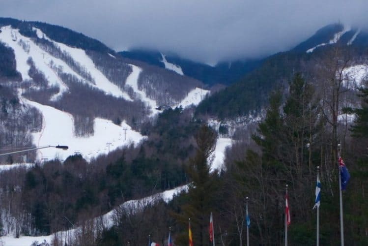 The slopes at Lake Placid, NY. Shelley Rotner photos.