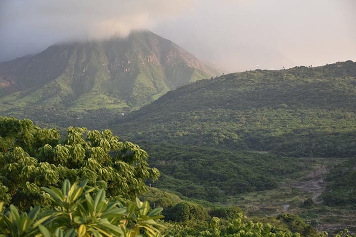 Active volcano on Montserrat, which last erupted in 1997. Cindy Bigras photos