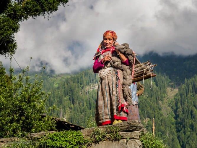 himalayan woman