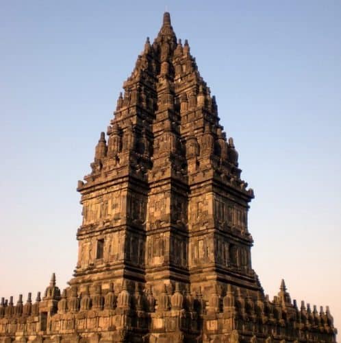 Prambanan, an ancient site in Yogyakarta, Indonesia.
