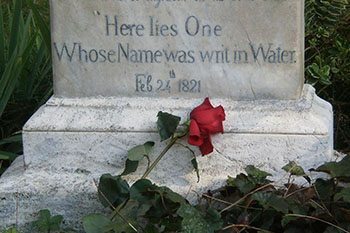 keats grave
