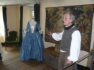 At the Manoir Mauvide-Genest, we learned about the early history of Quebec.