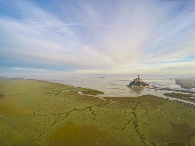 Mont Saint Michel in Normandy, France by Jeremie Eloy