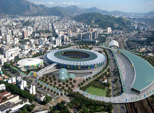 A rendering of Maracana stadium in Rio, one of the many venues for the 2016 Summer Olympics. This story details how to stay safe at these games.