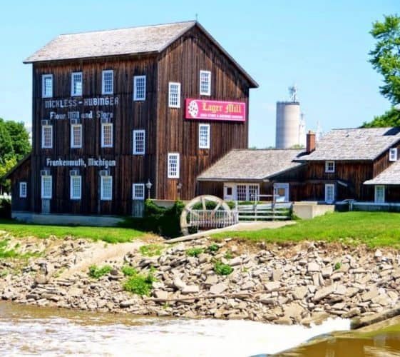 Frankenmuth's Lager Mill, where German beer is brewed.