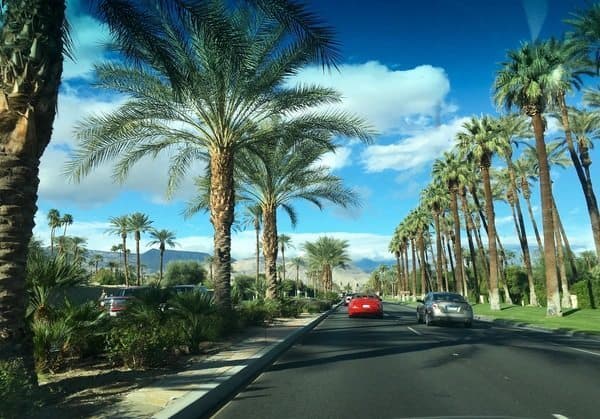 Indian Wells California, famous for tennis. 