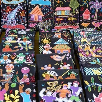 Narrative story textiles South Africa.