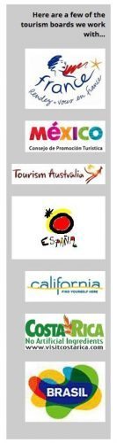  Some of the tourism board we've worked with since we began publishing in 2000. 