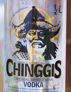 Chinngis vodka, Mongolia's favorite