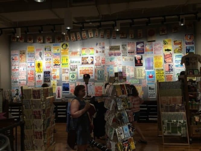 Samples of the thousands of different posters, cards and other printing projects turned out by Hatch Show Print over the centuries.