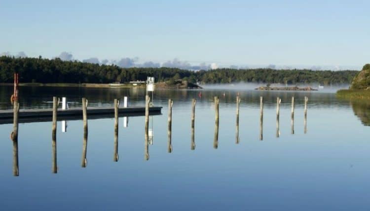 Water is all around you in Naantali, Finland.