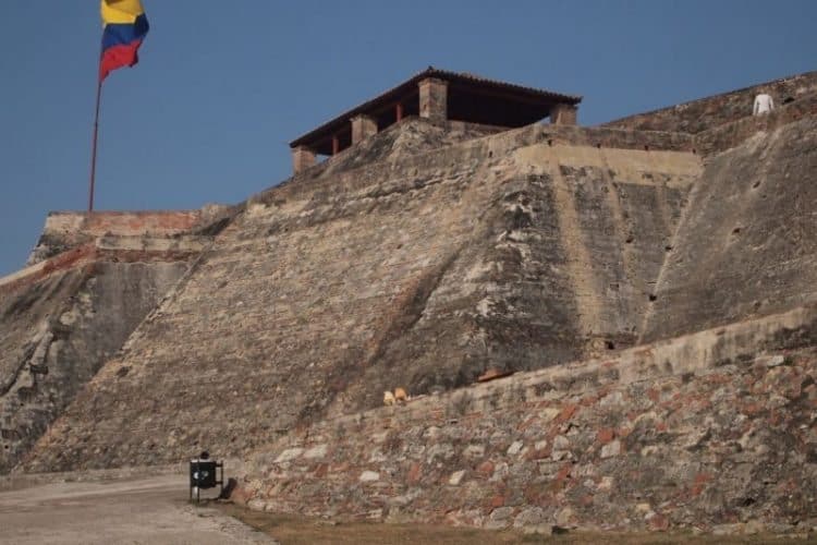 Castillo San Felipe de Barajas, in Cartagena.