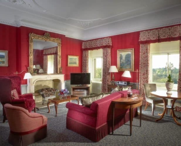 Prince of Wales room at the Clivenden House.