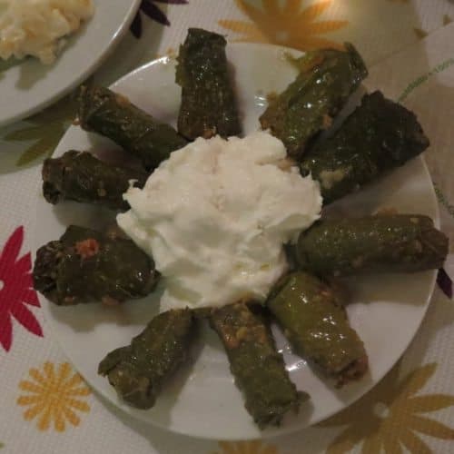 Dolmades are another classic Greek food popular in Crete.